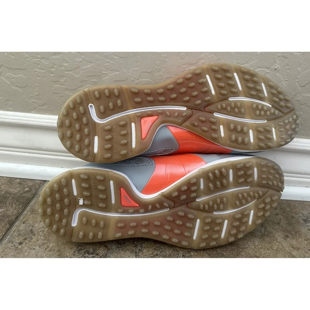Puma Biofly Mesh Womens Golf Shoes Gray Orange Size 9 18867304 Waterproof